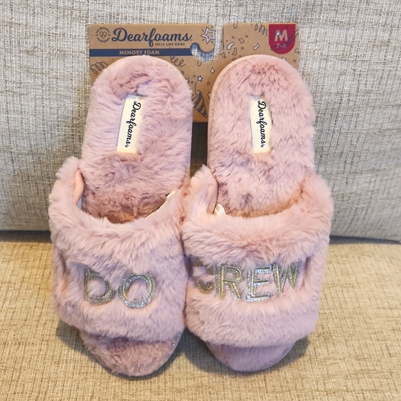 NWT Bridesmaid Dearfoams Slippers - Picture 1 of 2